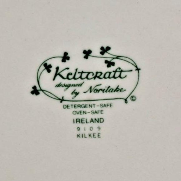 Lot of (3) Vintage Noritake Keltcraft Ireland Kilkee Dinner Plates Butterfly - Picture 6 of 6